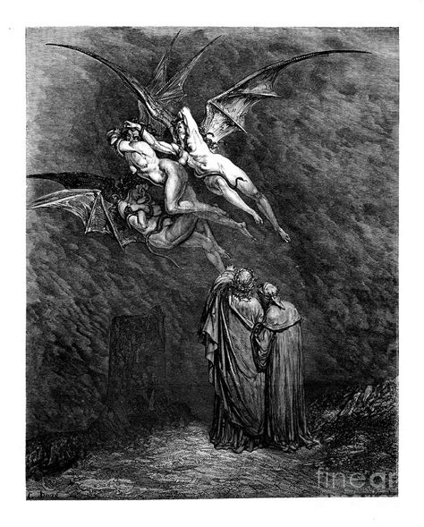 Dante Inferno by Dore t21 Photograph by Historic illustrations - Fine ...