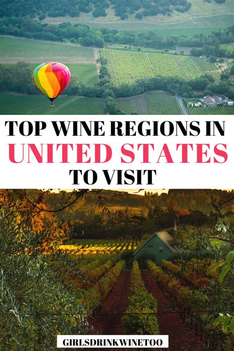 The Best 12 USA Wine Regions - Girls Drink Wine Too