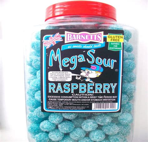 Barnetts Mega Sour Raspberry - Hard Boiled Sweets