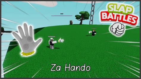 Slap Battles Za Hando Moments | Roblox - YouTube