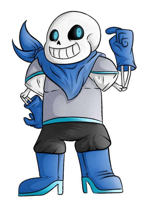 Underswap: Sans (UNDERTALE Fan-Art) [Render] by Chrono-The-Hedgehog on ...