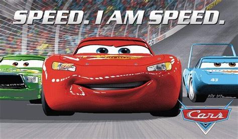 Image result for lightning mcqueen i am speed quote | Disney cars movie ...