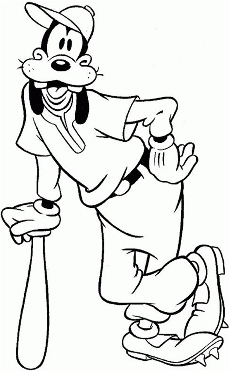 Free Printable Goofy Coloring Pages For Kids