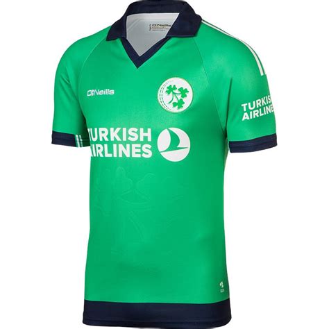 Cricket Ireland Jersey 2017 Green / Marine | oneills.com