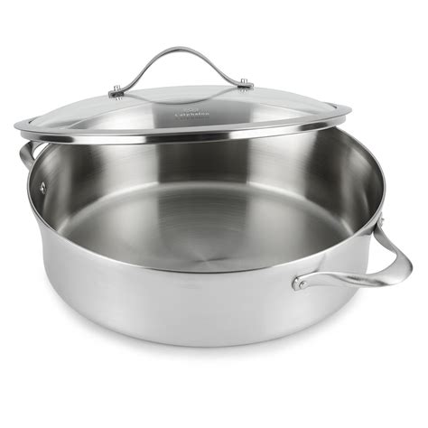 Calphalon Contemporary Stainless Steel Cookware Sauteuse 5quart ...