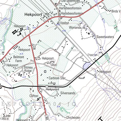 2527DC HEKPOORT Map by Chief Directorate: National Geo-spatial ...