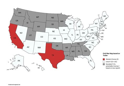 Civil War Movie 2024 Map - Tabbi Faustina