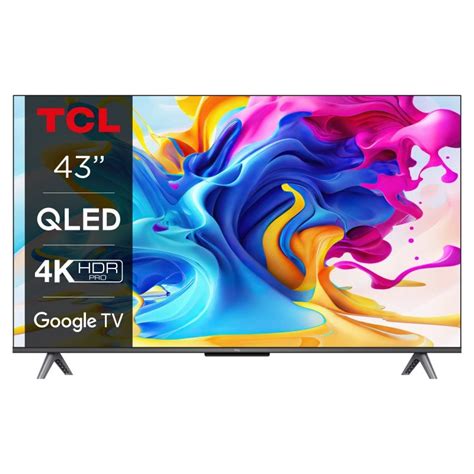 TCL 43C649 43" QLED UltraHD 4K HDR10+ | PcComponentes.pt