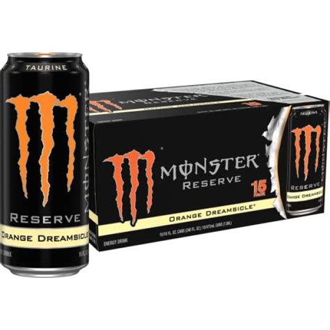 Monster Energy Reserve Orange Dreamsicle, Energy Drink, 16 ...