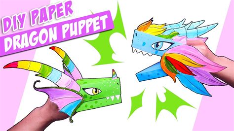 Easy DIY Paper Dragon Puppet TikTok || Gary Origami - YouTube