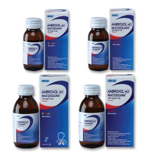 Mucosolvan Syrup Dosage/Direction for Use | MIMS Philippines