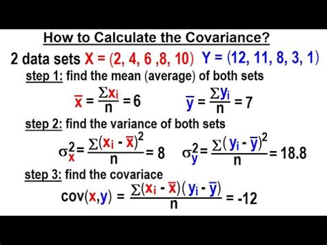 Assassiner excuses lave calculating the covariance Jumping Jack ...