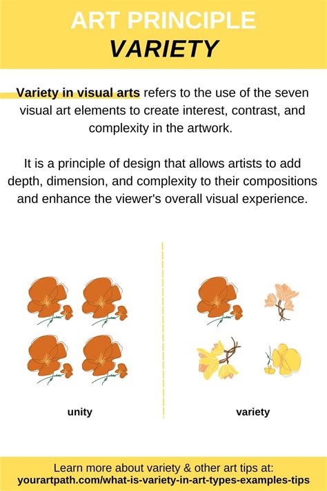 What is Variety in Art? (3 Types, Examples and Tips) - YourArtPath