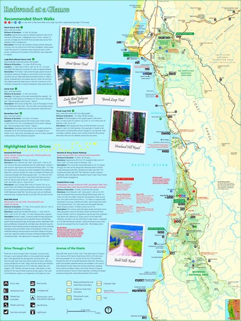 Redwood National Park Map | USA | Detailed Maps of Redwood National and ...