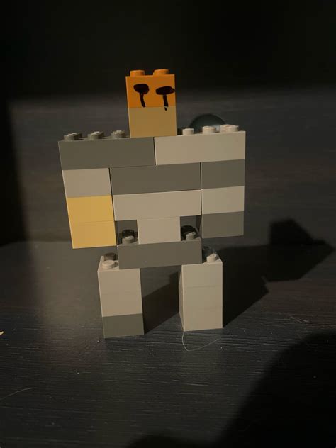 I made SCP 173 in lego : r/SCP