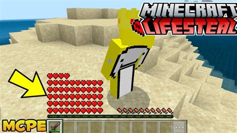 Lifesteal Mod For Minecraft Pocket Edition || How To Play Life Steal ...