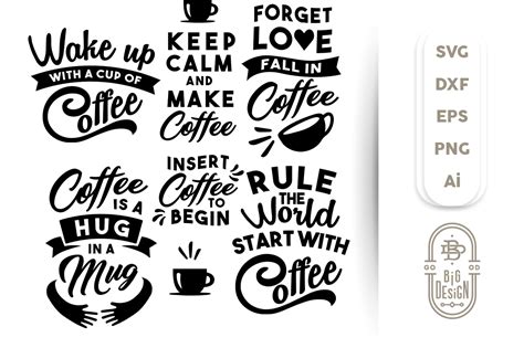 265 Coffee Mug Svgs SVG PNG EPS DXF File