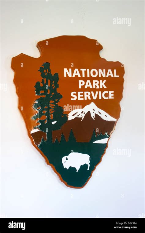 National park service logo Stock Photo - Alamy