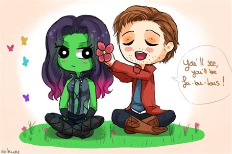 MCU: 10 Star Lord & Gamora Fan Art Pictures You'll Love