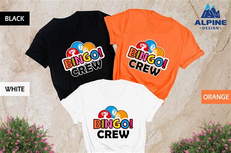 Bingo Crew Shirt, Bingo T-shirt, Bingo Game Lover, Funny Bingo Player T ...