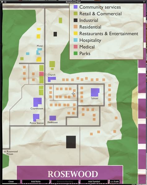 Project Zomboid Rosewood Map - Build 41 — Set Ready Game