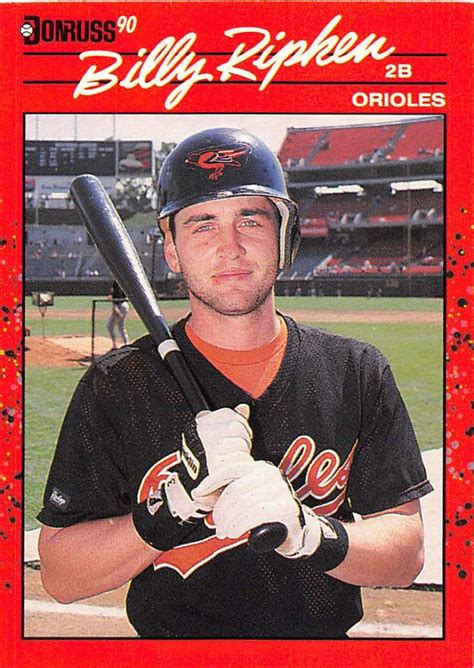 1990 Donruss #164 Billy Ripken Orioles NM-MT | eBay