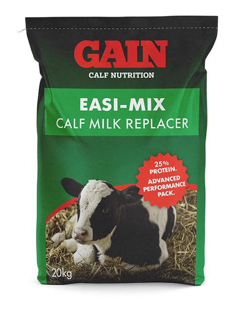 GAIN Easi-Mix Calf Milk Replacer 20kg - GAIN Agri