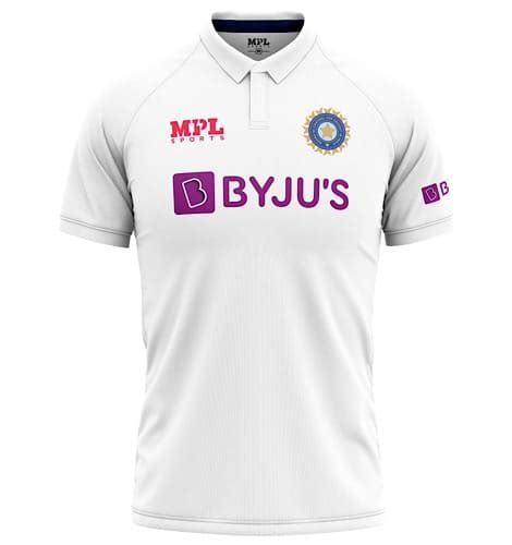 India Official Test Jersey | Team India Test Jersey Replica