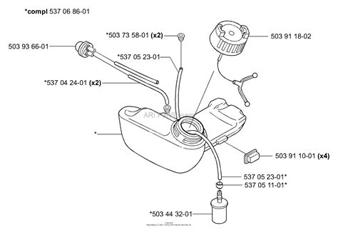 Detailed View] Husqvarna 125b Fuel Line Diagram Major, 58% OFF