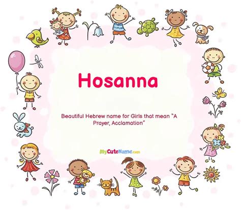 Hosanna meaning **UPDATE 2023** | what is the meaning of name Hosanna ...