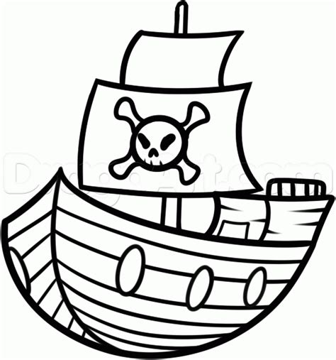 Simple Ship Drawing - ClipArt Best