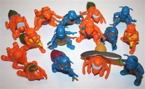 Vintage Hasbro Lot of Army Ants 1987 Army Ant Figures Hasbro Army Ants ...