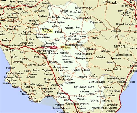 Maps for San Fele, Potenza, Basilicata, Italia