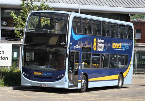 BUS0434 607 SN61CZX Konectbus Norwich Bus Station 18.05.20… | Flickr