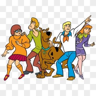 Scooby Doo Gang And Mystery Machine , Png Download - Scooby Doo Shaggy ...