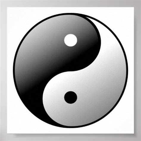 Yin & Yang Poster | Zazzle