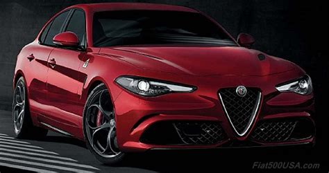 Fiat 500 USA: Alfa Romeo Giulia Quadrifoglio Specs