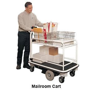 Mailroom Carts - Electro Kinetic Technologies: Motorized Carts