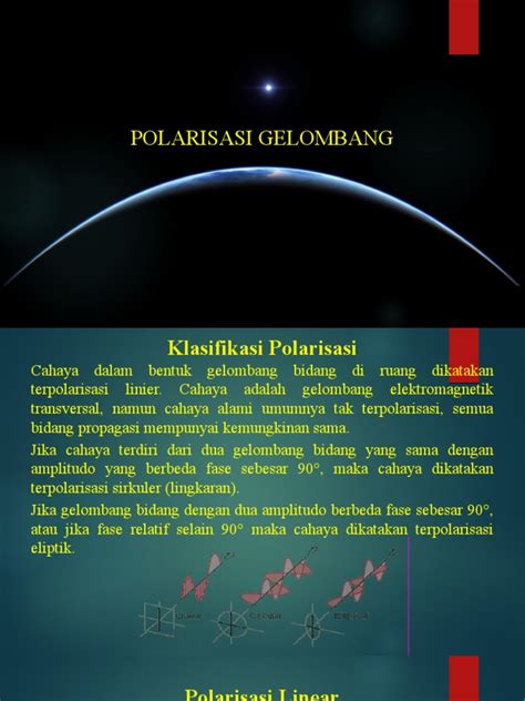 Polarisasi - Gelombang | PDF