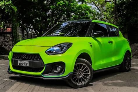 This Modified Maruti Suzuki Swift Wrapped in Neon Green Will Grab ...