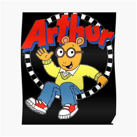 "Arthur Logo " Poster for Sale by ellariaborm | Redbubble