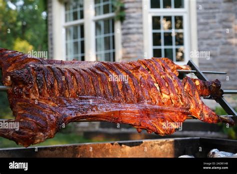 Roast Whole Lamb Stock Photo - Alamy