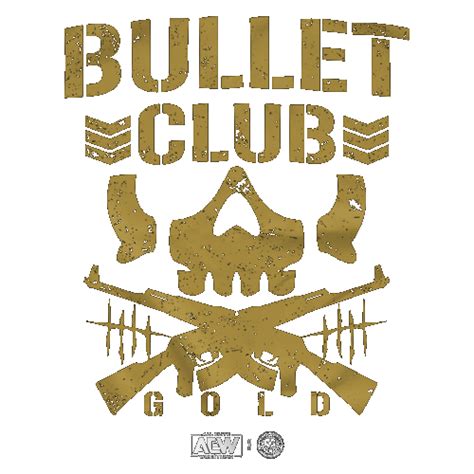 AEW x NJPW Bullet Club Gold Logo by matthewrea on DeviantArt