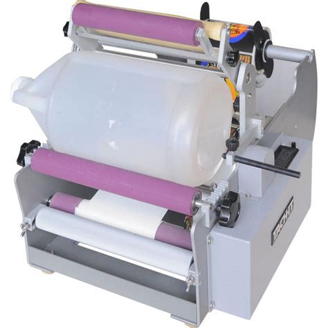 Adjustable Semi-Automatic Bottle Label Applicator Machine