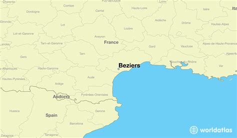 Beziers tourist guide - France map - Plans and maps of Beziers