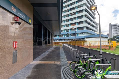 Havelock MRT Station – Exit 1 Bicycle Parking | Land Transport Guru