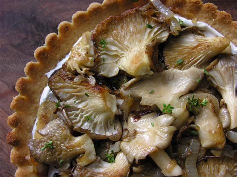 Herbed Chèvre and Oyster Mushroom Tart with Gluten-Free Almond Crust ...