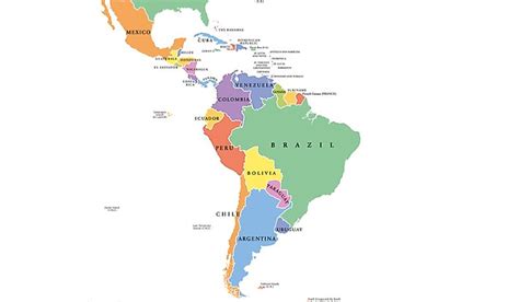 Latin American Countries - WorldAtlas.com