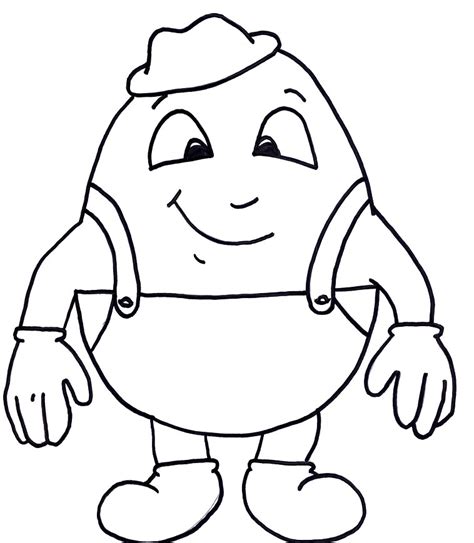 Humpty dumpty coloring pages to download and print for free - Coloringweb