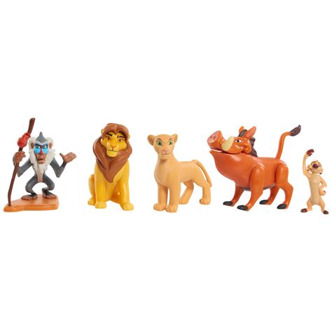 Disney's The Lion King 5-Piece Collectible Figure Set, Officially ...